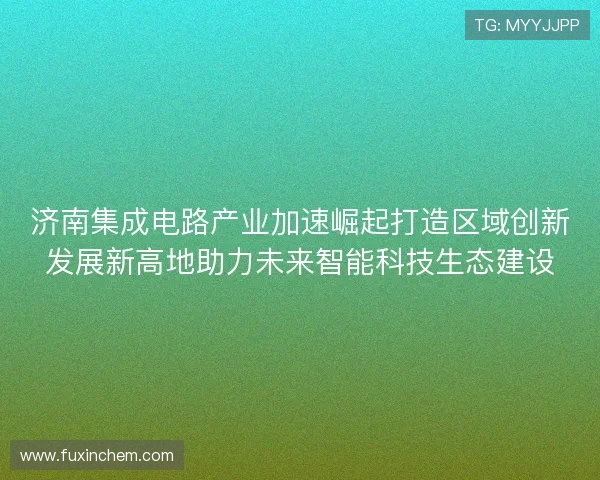 济南集成电路产业加速崛起打造区域创新发展新高地助力未来智能科技生态建设